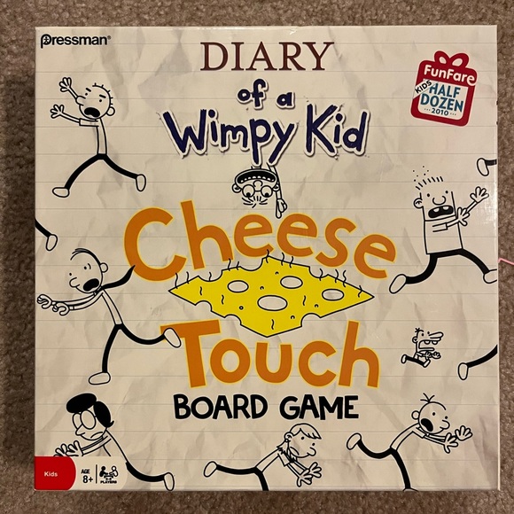 Pressman Toy Toys Pressman Toy Diary Of A Wimpy Kid Cheese Touch Board Game Poshmark